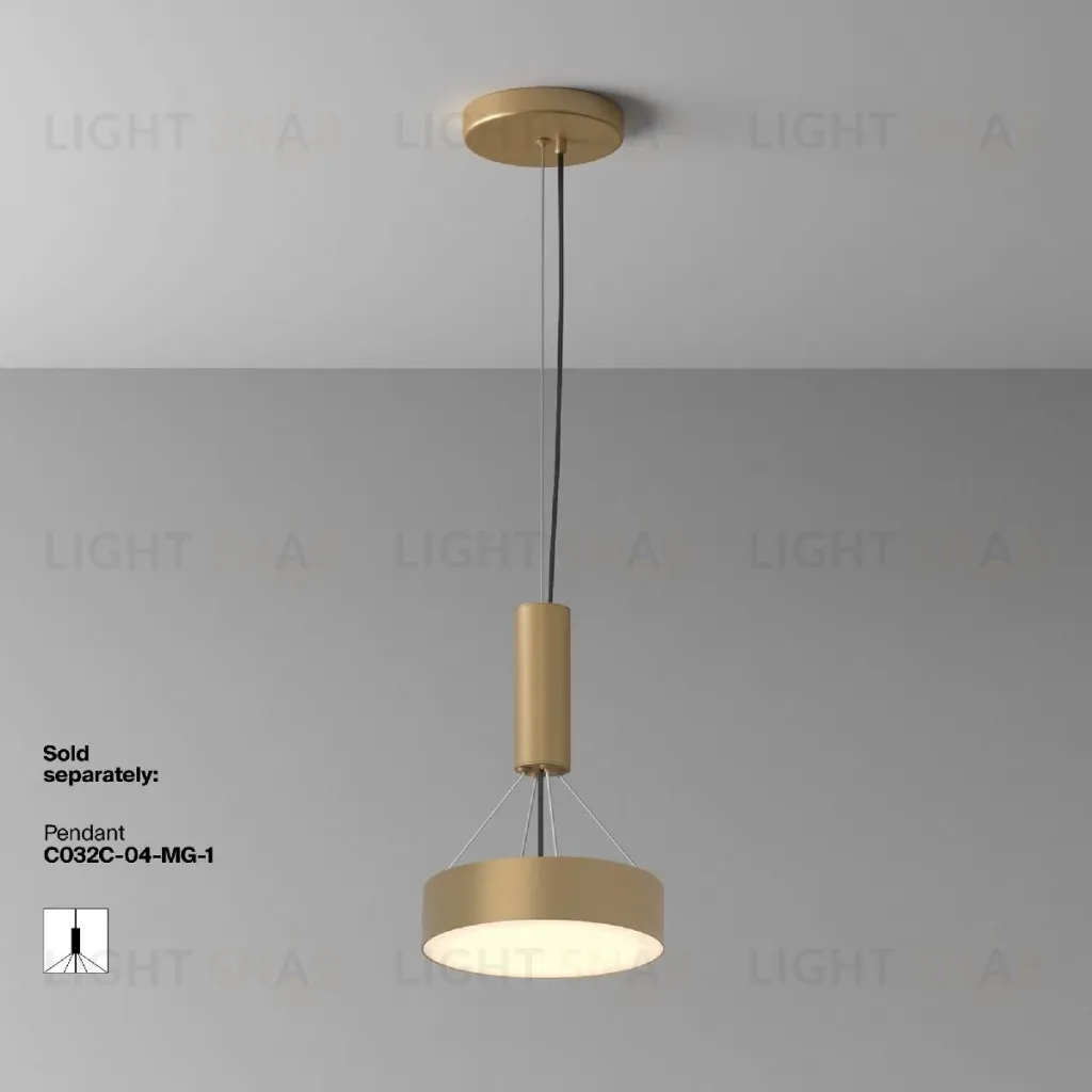 Накладной светильник Maytoni Zon C032CL-24W3K-RD-MG C032CL-24W3K-RD-MG