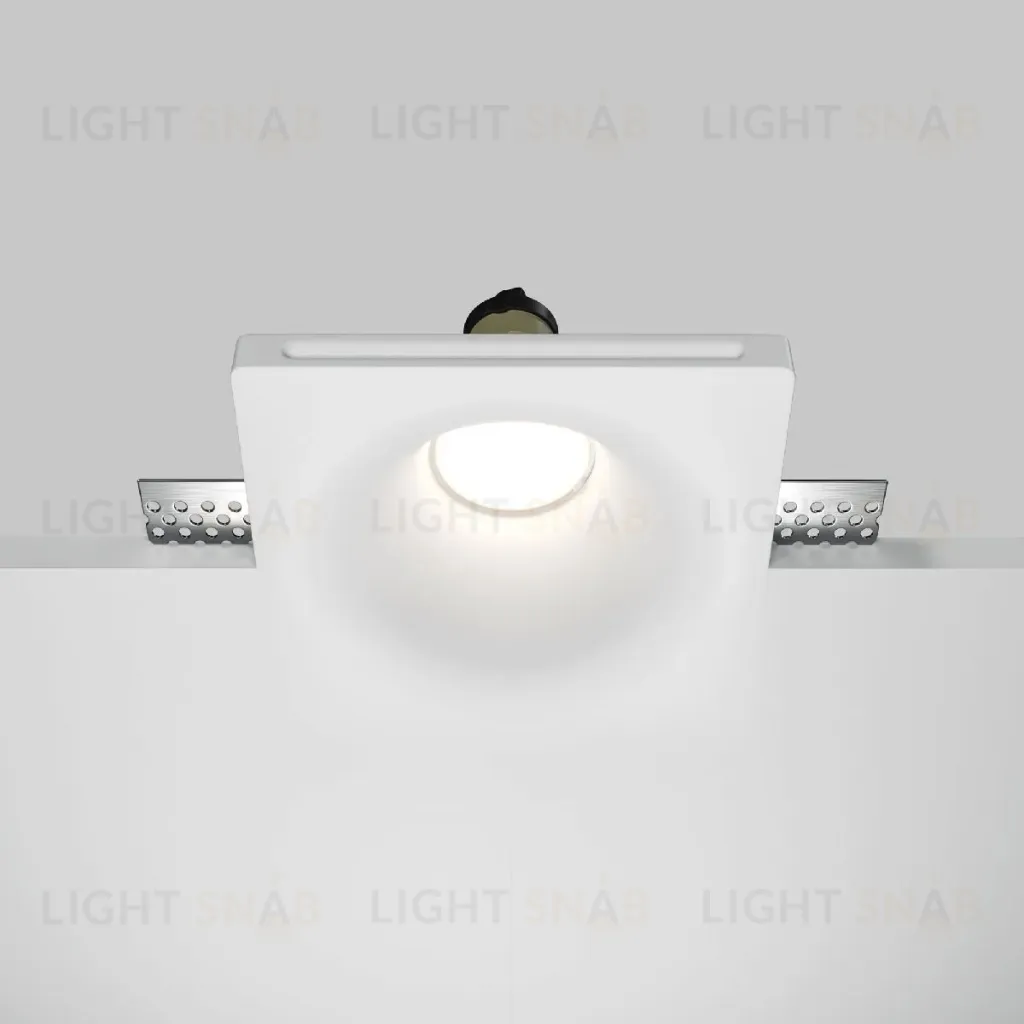 Встраиваемый светильник Maytoni Gyps Modern DL001-1-01-W-1 DL001-1-01-W-1