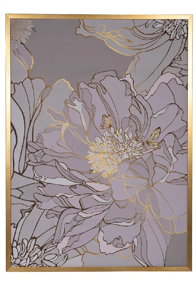 Холст Пион Garda Decor 89VOR-PEONY 89VOR-PEONY