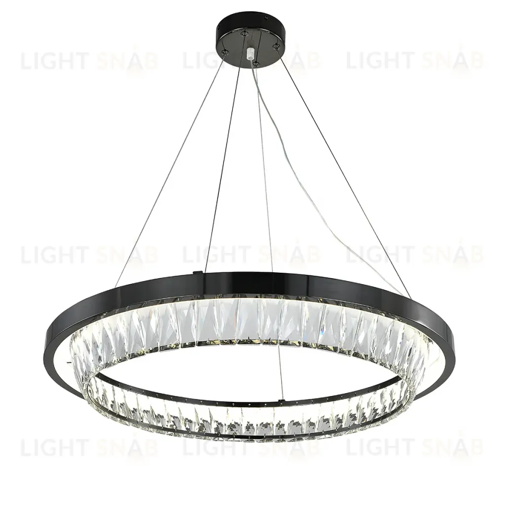 Подвесная люстра Indigo Riva 12045/1P Black V000103L V000103L
