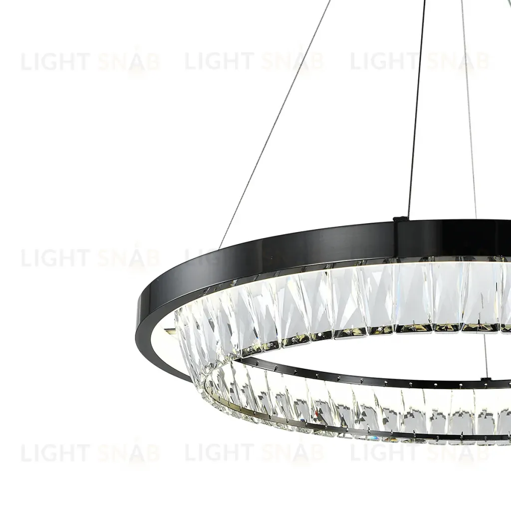 Подвесная люстра Indigo Riva 12045/1P Black V000103L V000103L