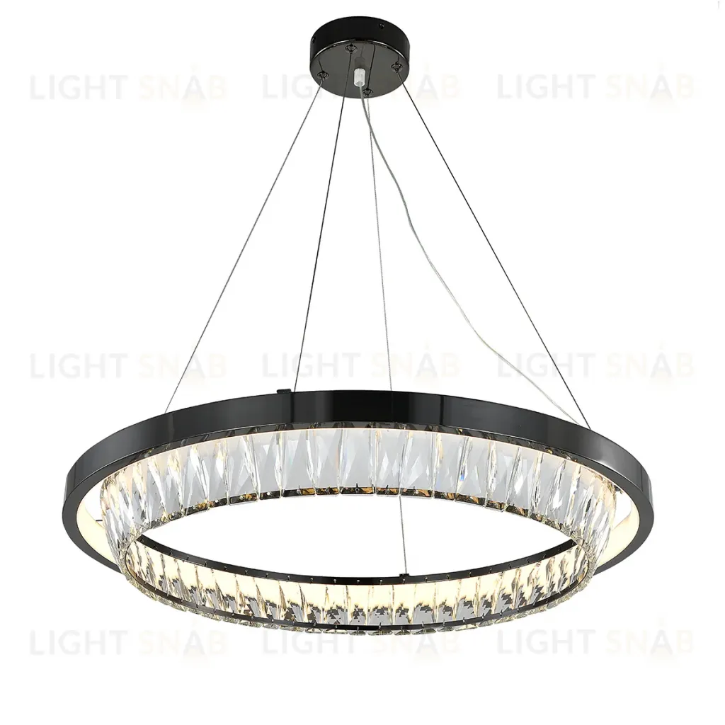 Подвесная люстра Indigo Riva 12045/1P Black V000103L V000103L