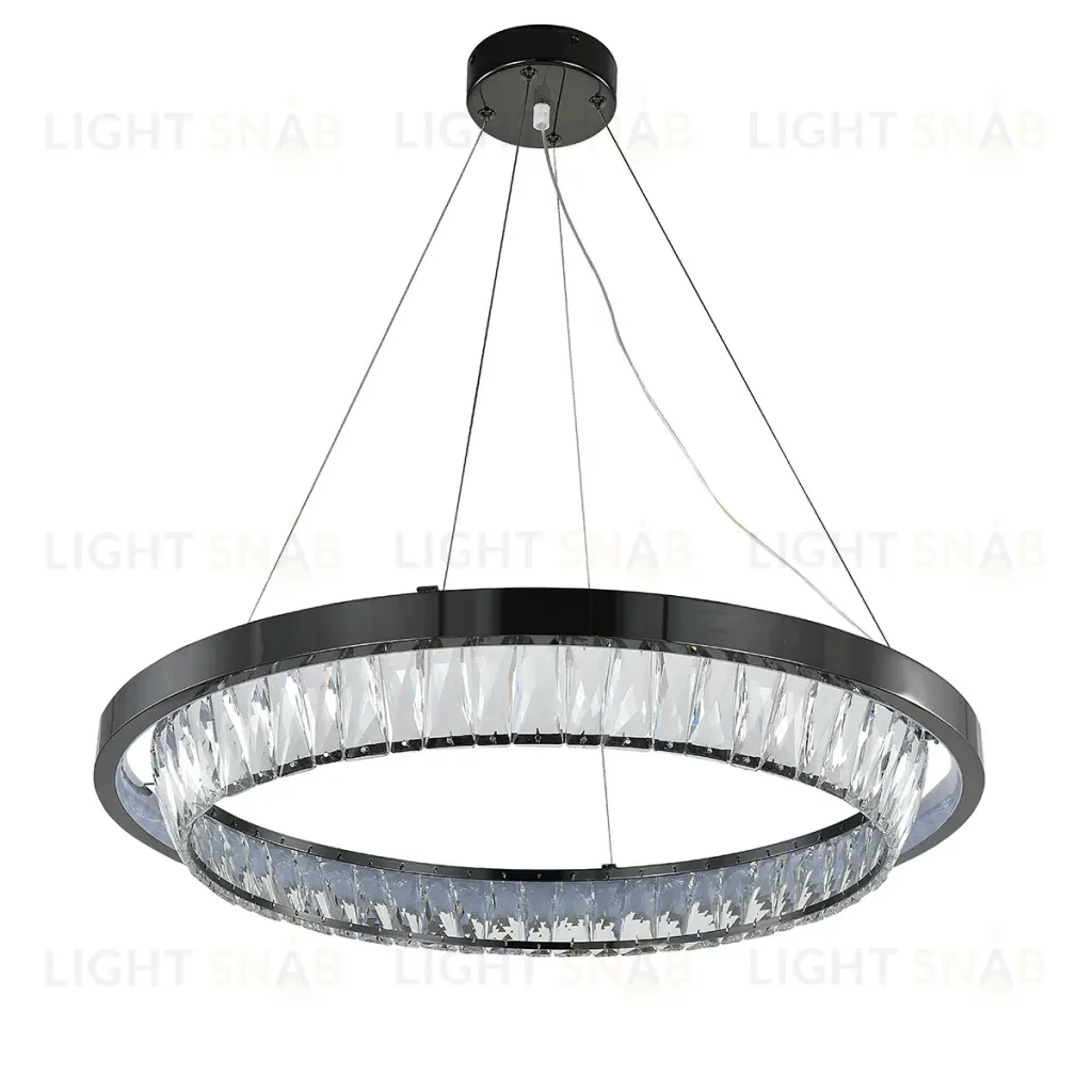 Подвесная люстра Indigo Riva 12045/1P Black V000103L V000103L