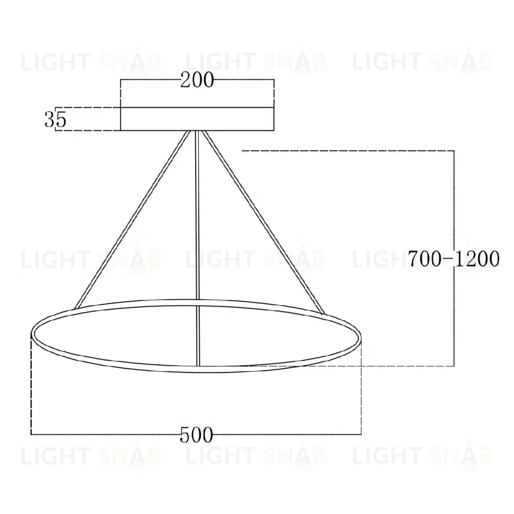 Подвесной светильник Escada Euler 10228/1LED 10228/1LED