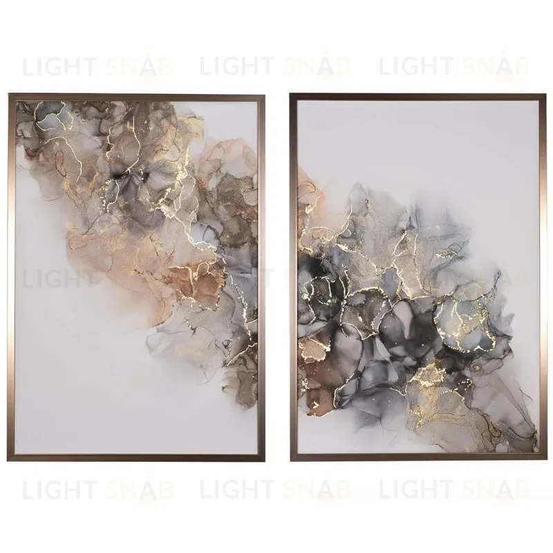 Постеры (2 шт.) Garda Decor 89VOR-MARBLE7/2 89VOR-MARBLE7/2