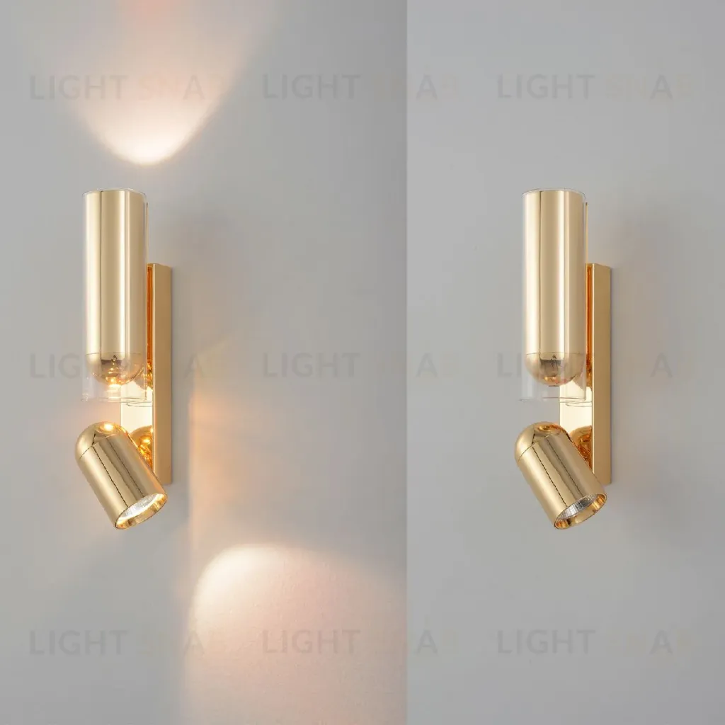 Спот Crystal Lux VENTO AP15W LED GOLD VENTO AP15W LED GOLD