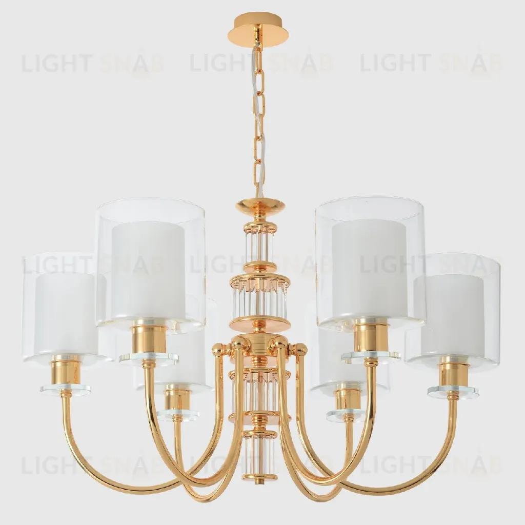 Подвесная люстра Crystal Lux ELENA SP6 GOLD ELENA SP6 GOLD