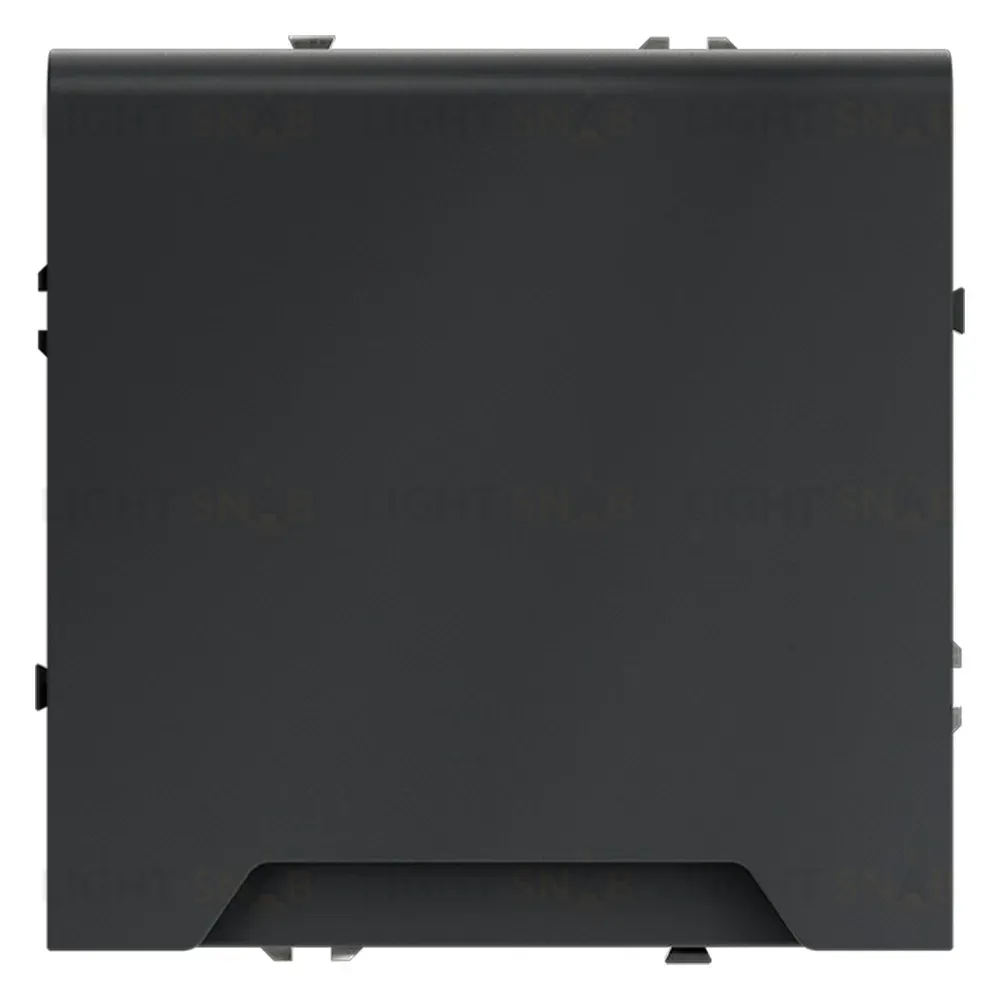 Розетка с защитными шторками и крышкой Voltum S70 VLS040307 (графит) VLS040307