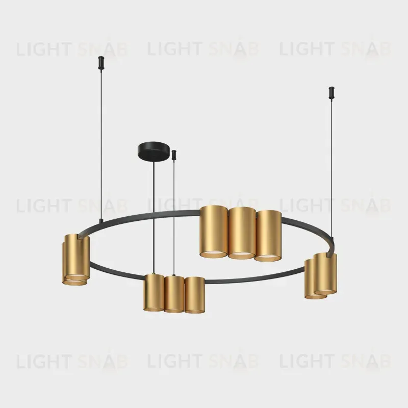 Подвесная люстра Denkirs Orbit DK4065-BK+SG DK4065-BK+SG
