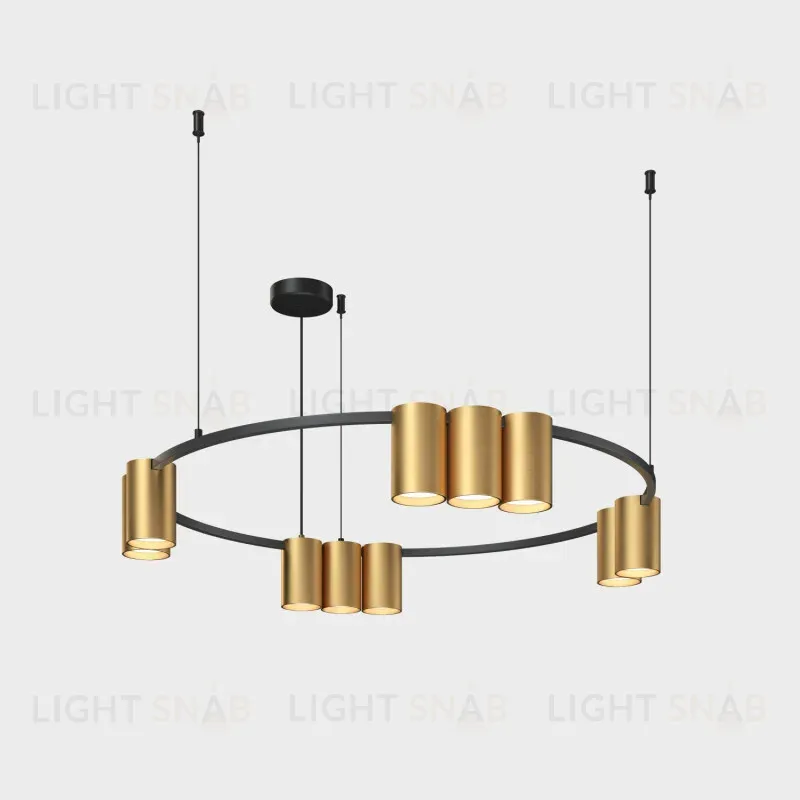 Подвесная люстра Denkirs Orbit DK4065-BK+SG DK4065-BK+SG
