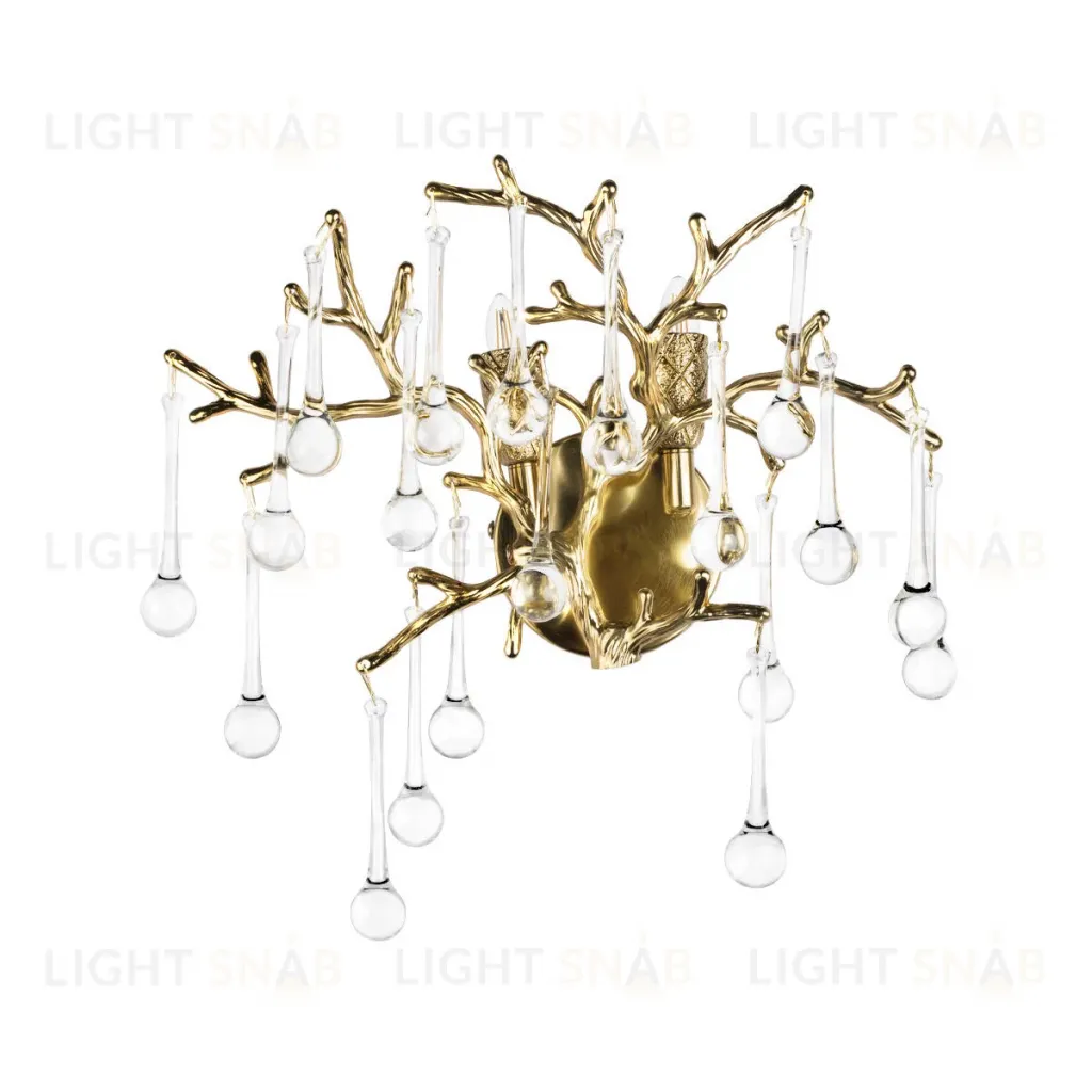 Настенный светильник Loft IT Coral 10351/2W AB 10351/2W AB