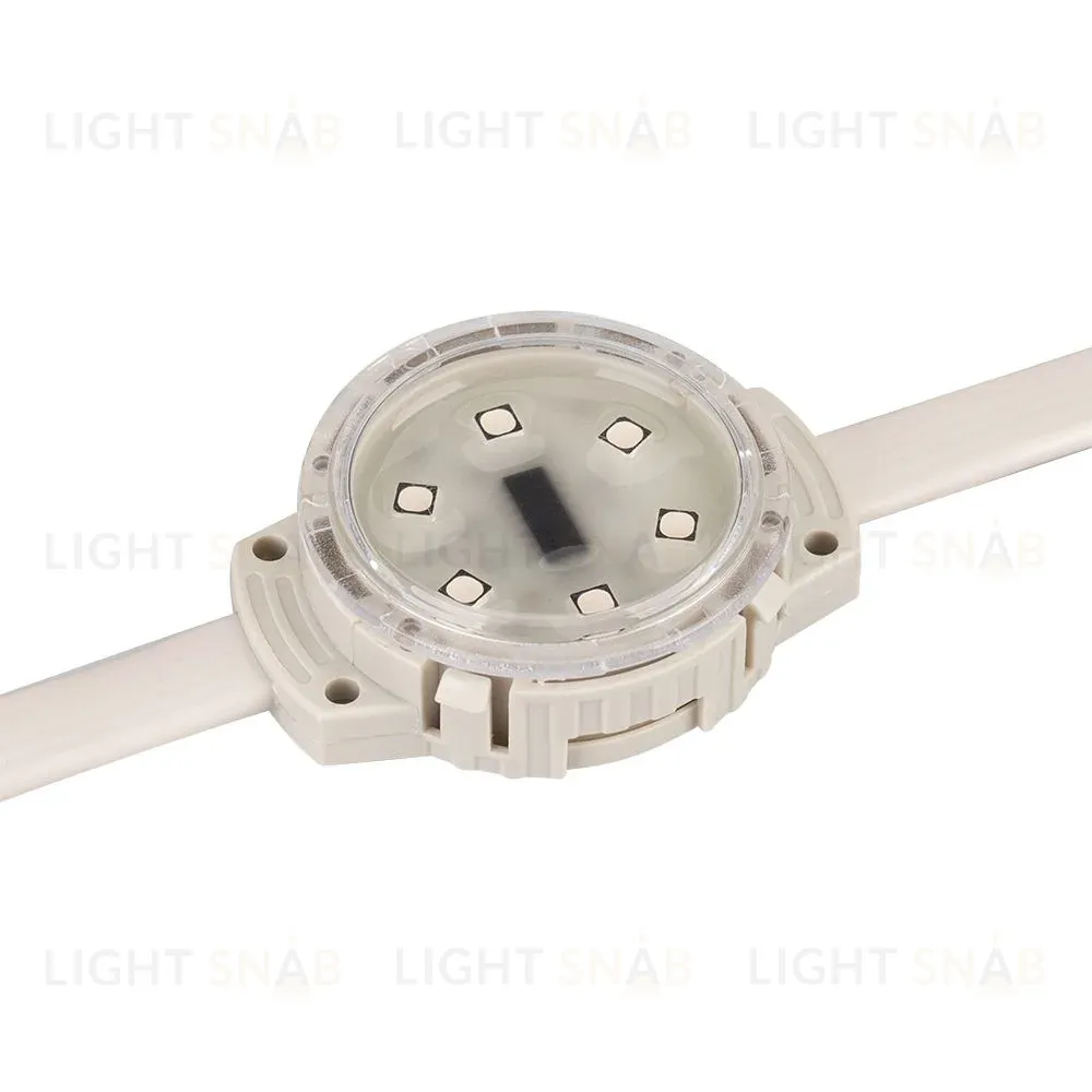 Модуль управляемый Arlight SOLEX-DMX-3535-6-24V RGB 120deg (D40x16mm, 1.5W, IP67) 028882 028882