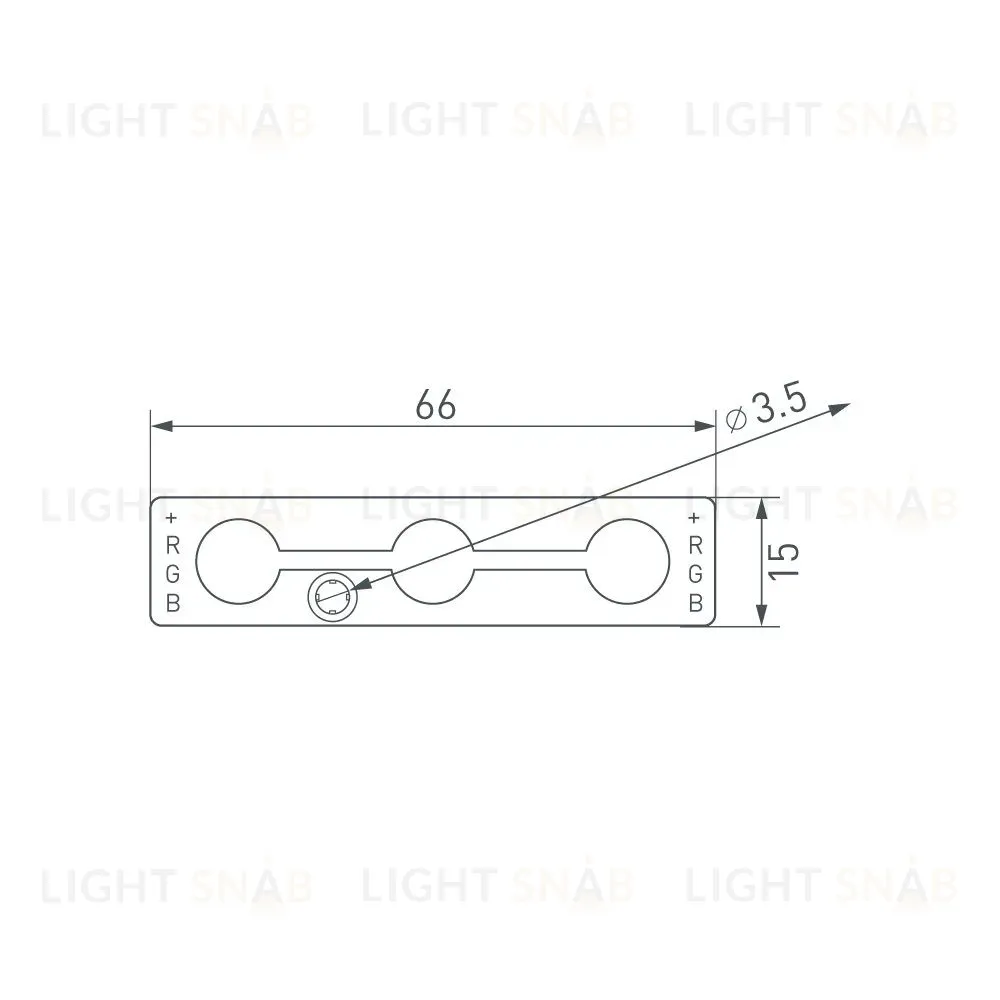 Модуль герметичный Arlight ARL-ORION-R07-12V RGB (5050, 3 LED) 026540 026540