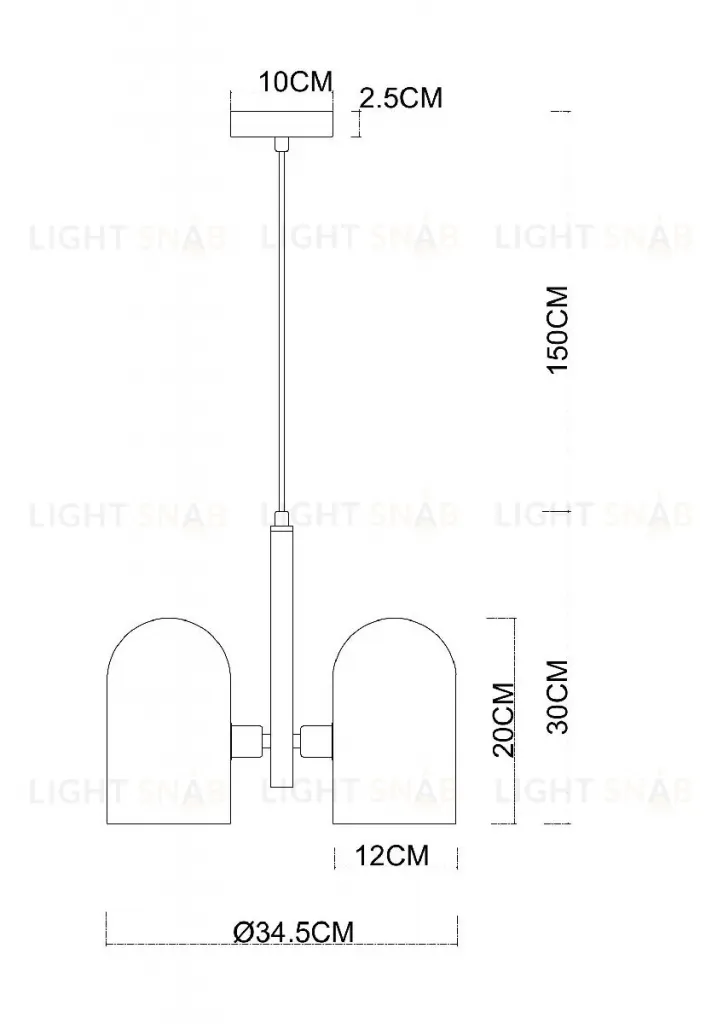 Подвесной светильник Arte Lamp Cassel A5454SP-3PB A5454SP-3PB