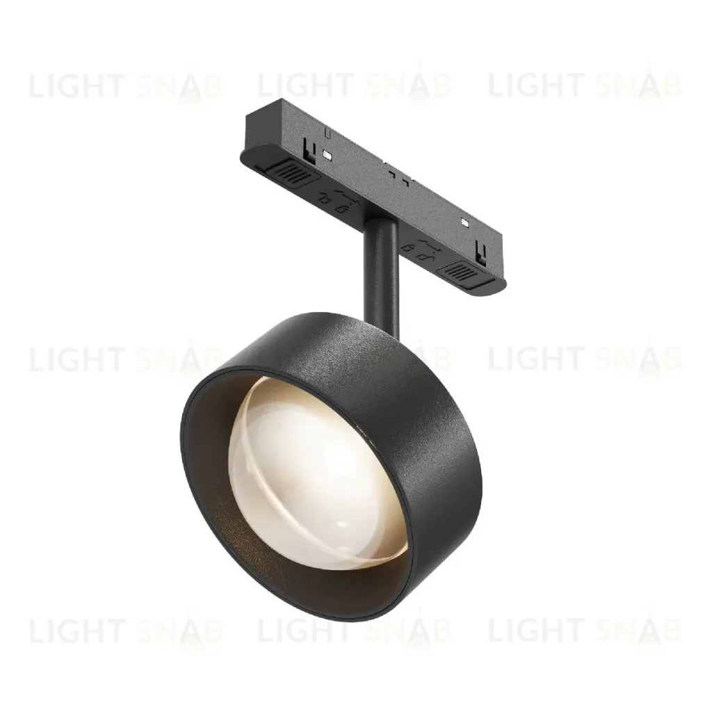 Трековый магнитный светильник Maytoni Lens TR217-2-15W3K-B TR217-2-15W3K-B