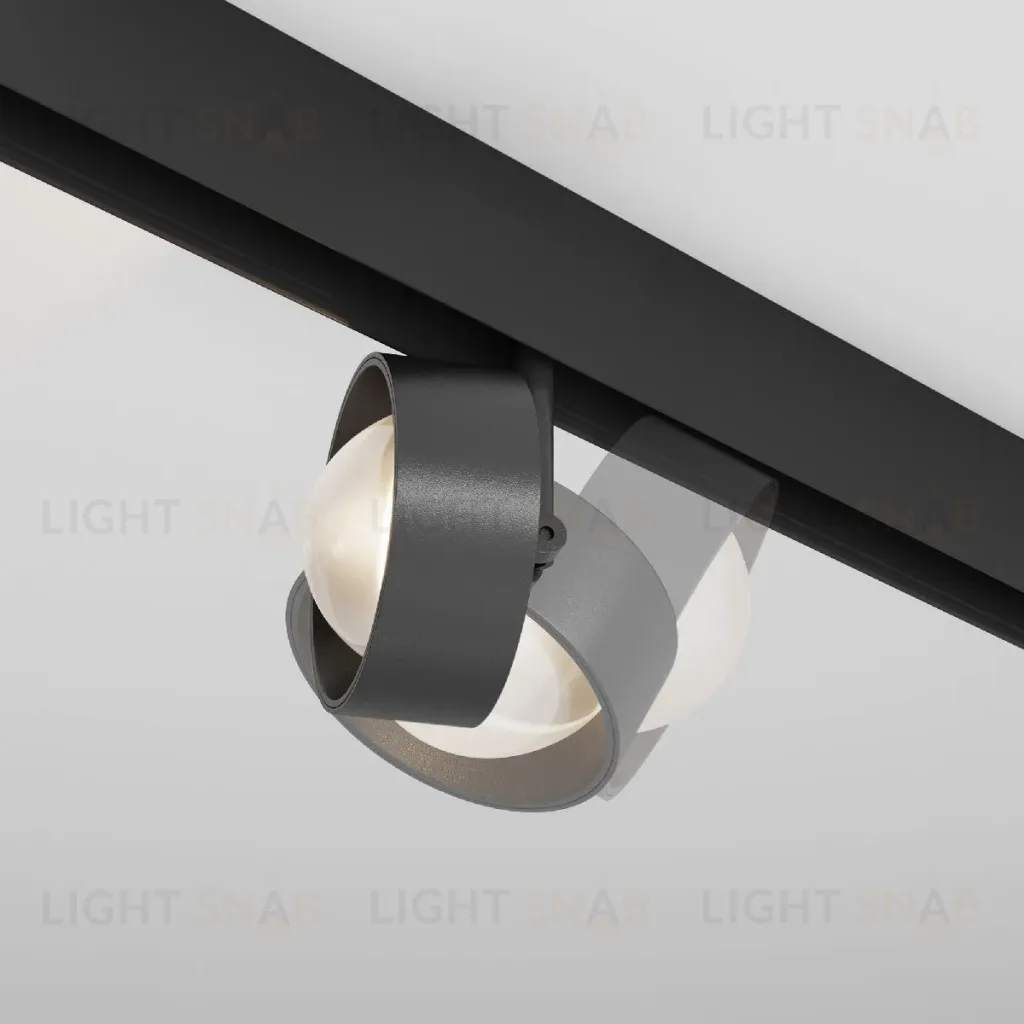 Трековый магнитный светильник Maytoni Lens TR217-2-15W3K-B TR217-2-15W3K-B