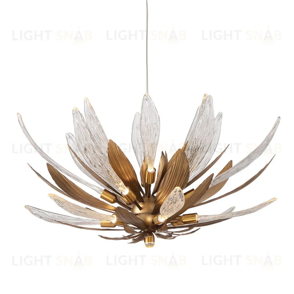 Подвесная люстра Delight Collection RP168416-19 bronze/clear RP168416-19 bronze/clear
