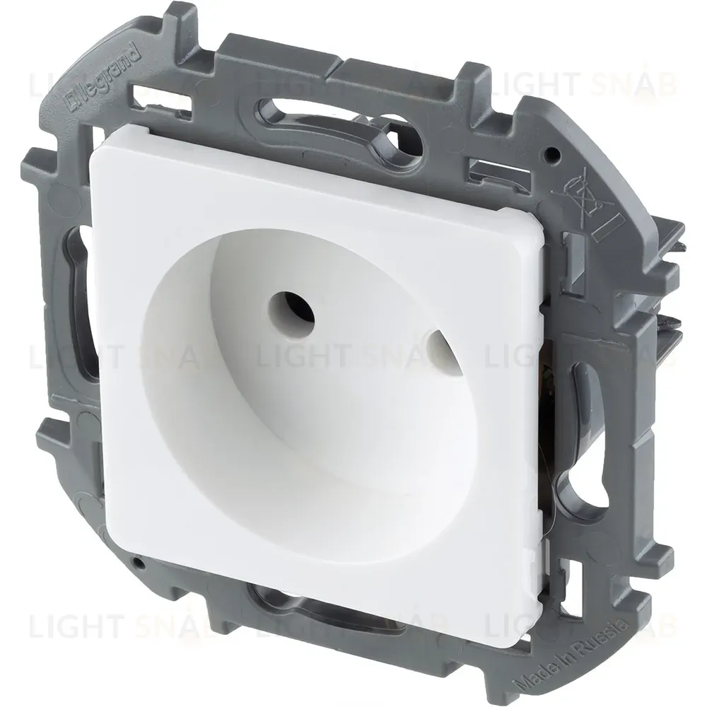 Розетка б/з Legrand Inspiria 673710 673710