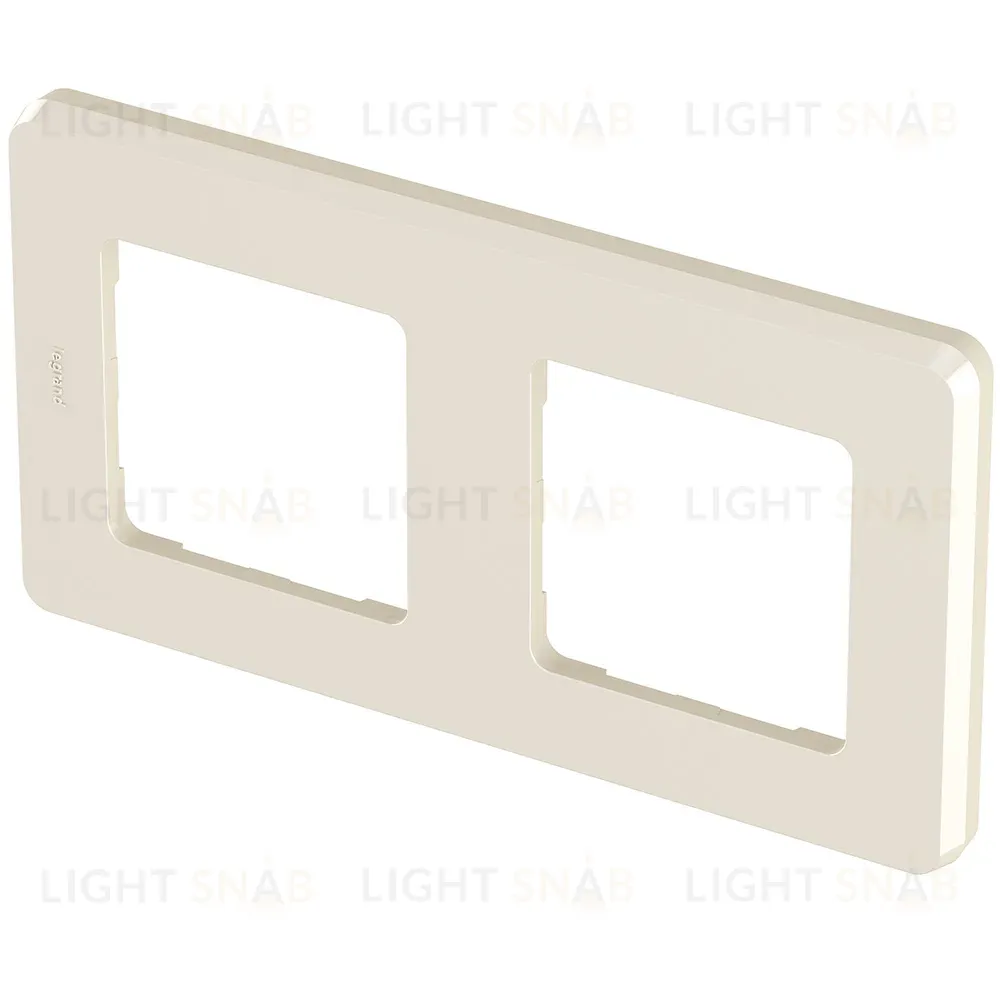 Рамка двухместная Legrand Inspiria 673941 673941