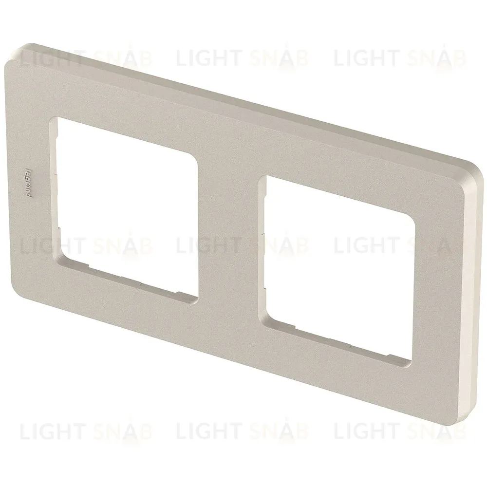 Рамка двухместная Legrand Inspiria 673948 673948