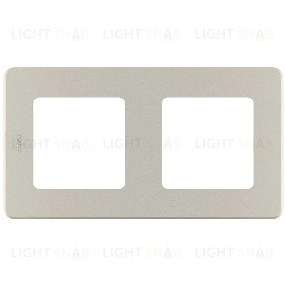 Рамка двухместная Legrand Inspiria 673948 673948