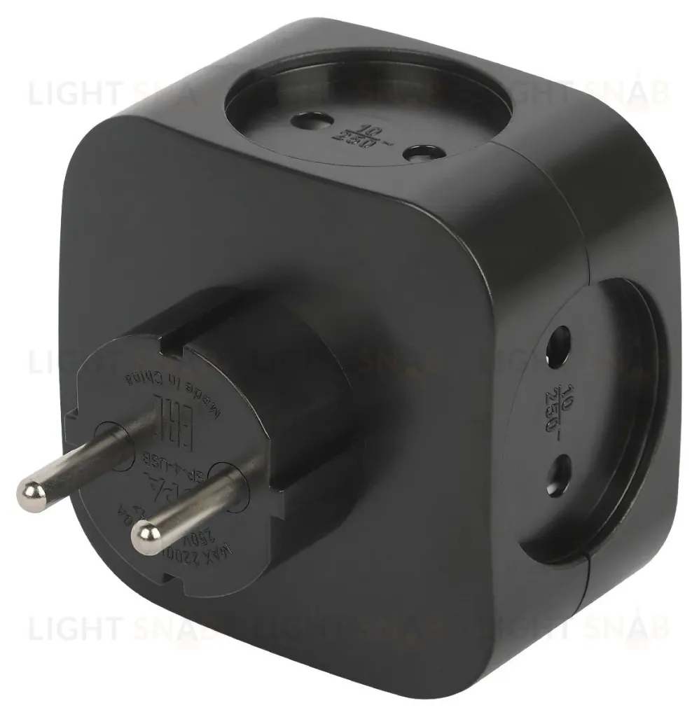 Разветвитель электрический Эра SP-4-USB-B Б0049536 Б0049536