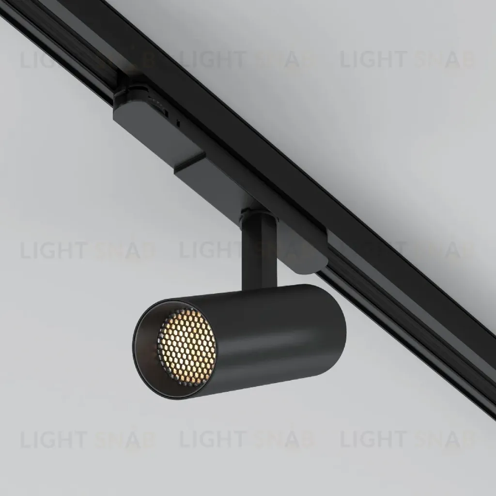 Трековый трехфазный светильник Arlight LGD-GERA-4TR-R55-10W Warm3000 (BK, 24 deg, 230V) 055145 055145