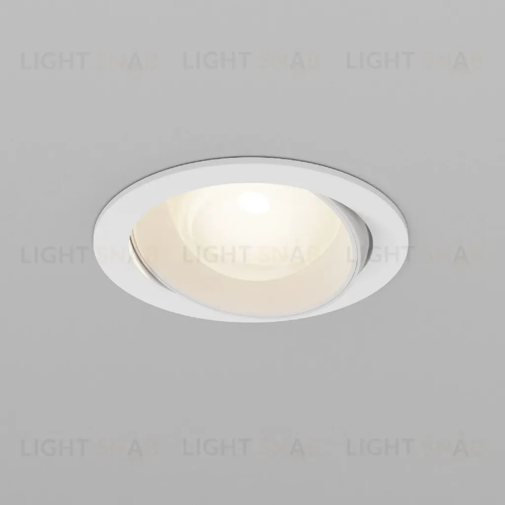 Встраиваемый светильник Maytoni Lens DL105-12W3K-W DL105-12W3K-W