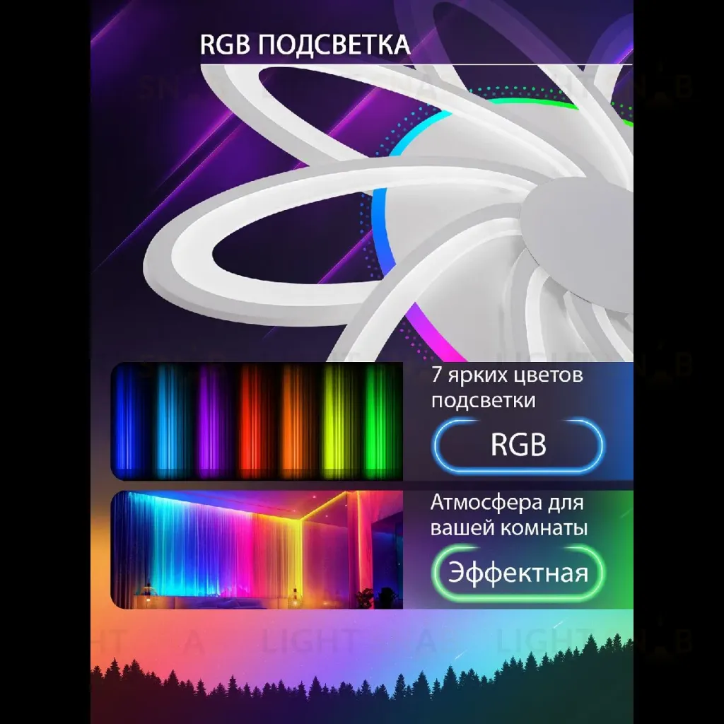Потолочная люстра Natali Kovaltseva Olimp LED LAMPS 81435 LED LAMPS 81435