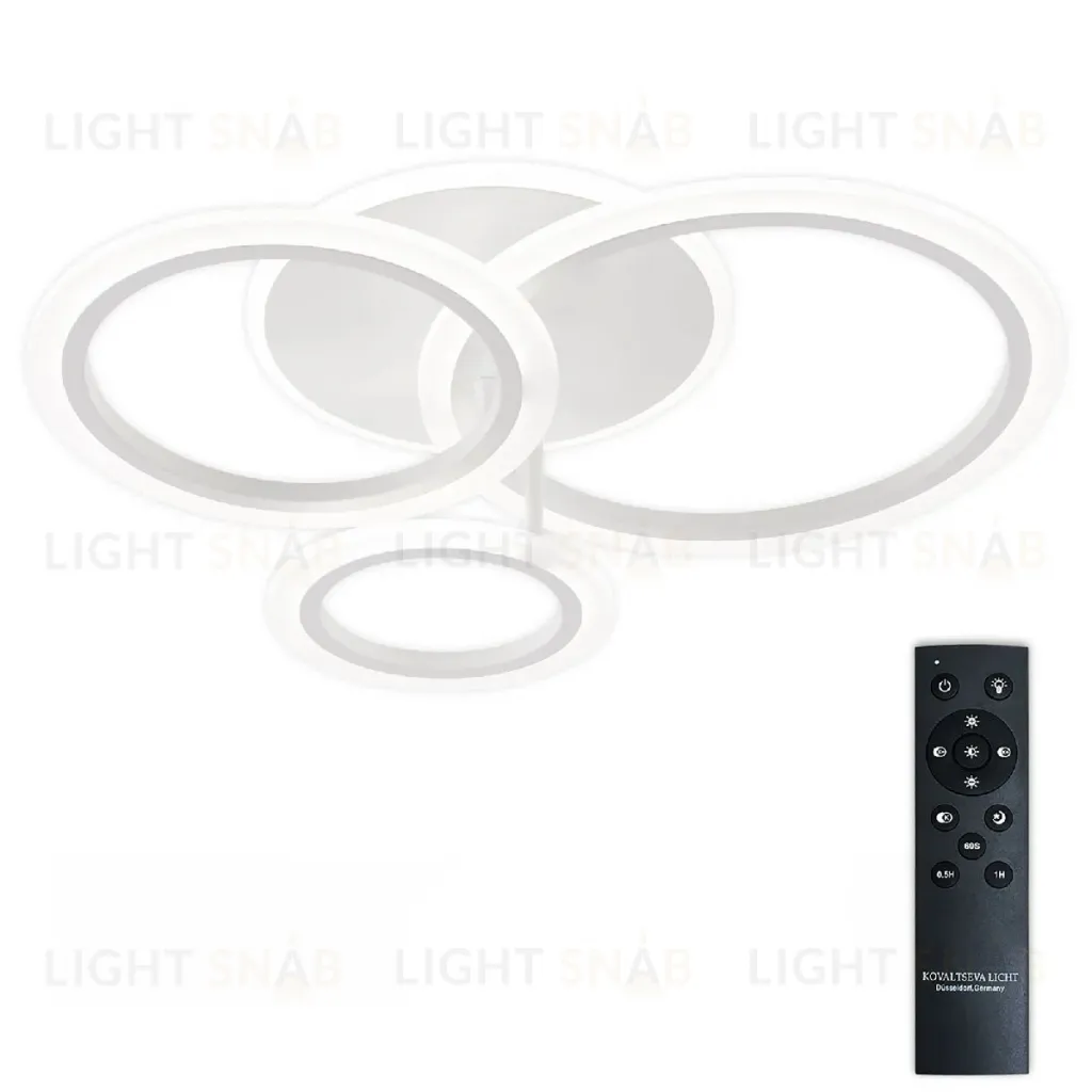 Потолочная люстра Natali Kovaltseva Pure LED LAMPS 81457 LED LAMPS 81457