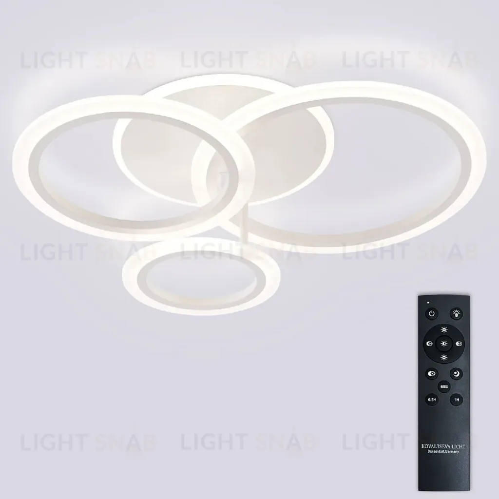 Потолочная люстра Natali Kovaltseva Pure LED LAMPS 81457 LED LAMPS 81457