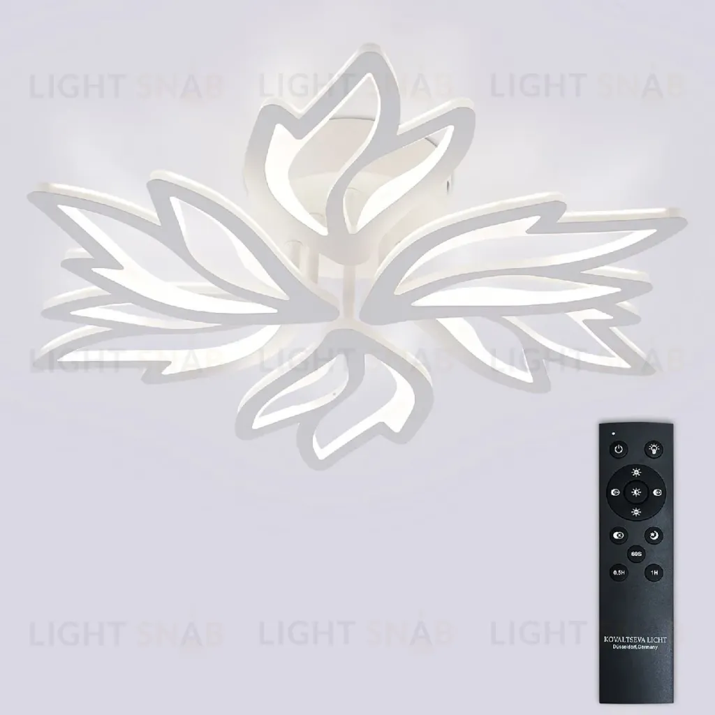Потолочная люстра Natali Kovaltseva Rif LED LAMPS 81118/5C LED LAMPS 81118/5C