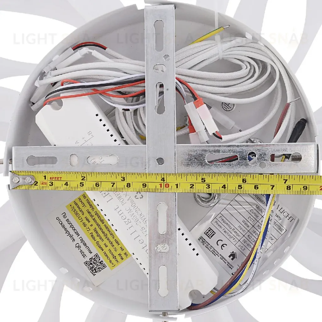 Потолочная люстра Natali Kovaltseva Rif LED LAMPS 81118/6C LED LAMPS 81118/6C