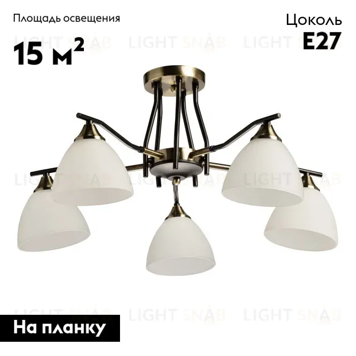 Потолочная люстра De Markt Альфа 115010205 115010205