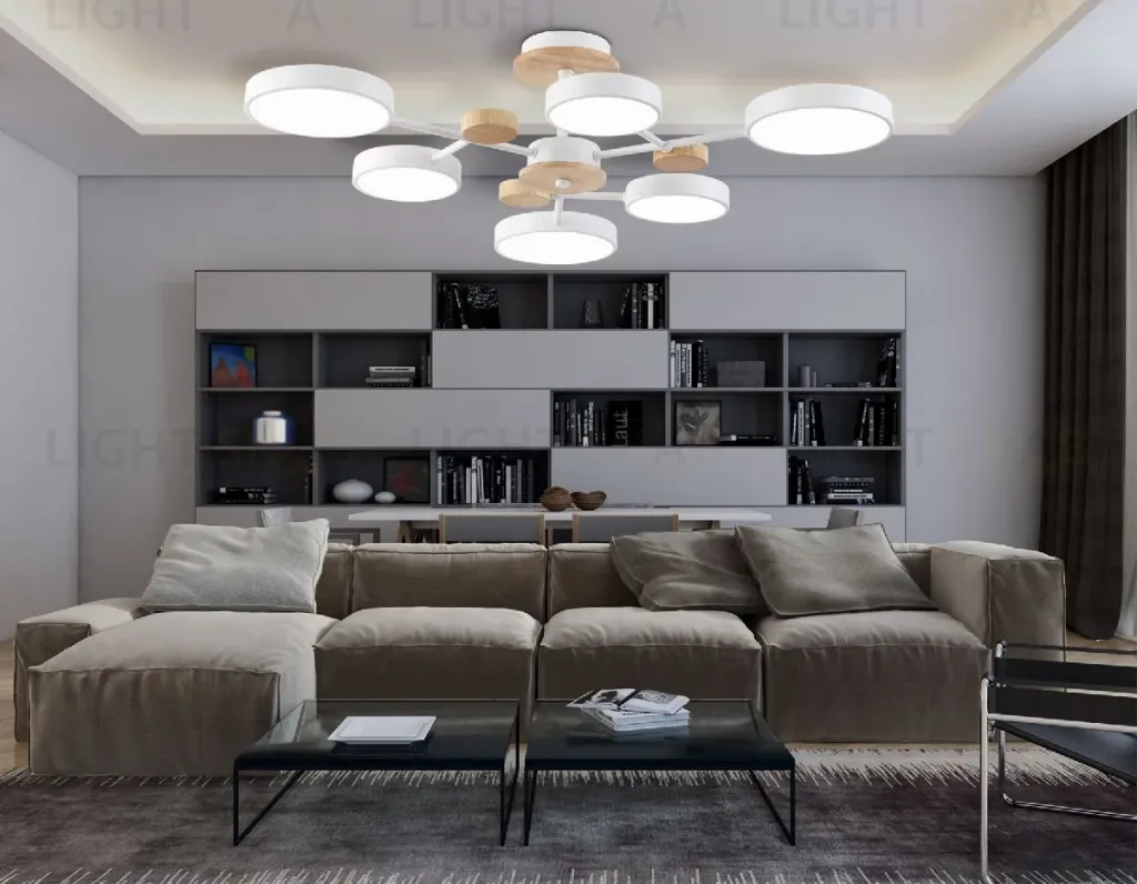 Люстра на штанге Ambrella Light Linetech Comfort FL4861 FL4861