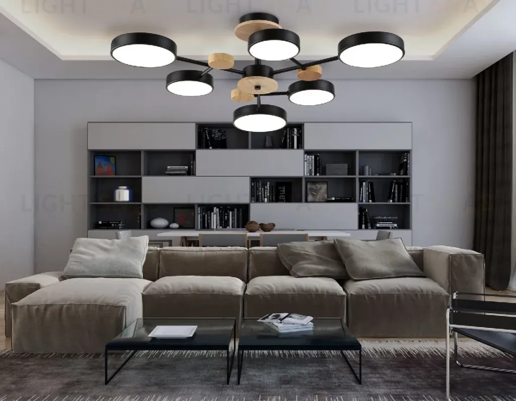 Люстра на штанге Ambrella Light Linetech Comfort FL4863 FL4863