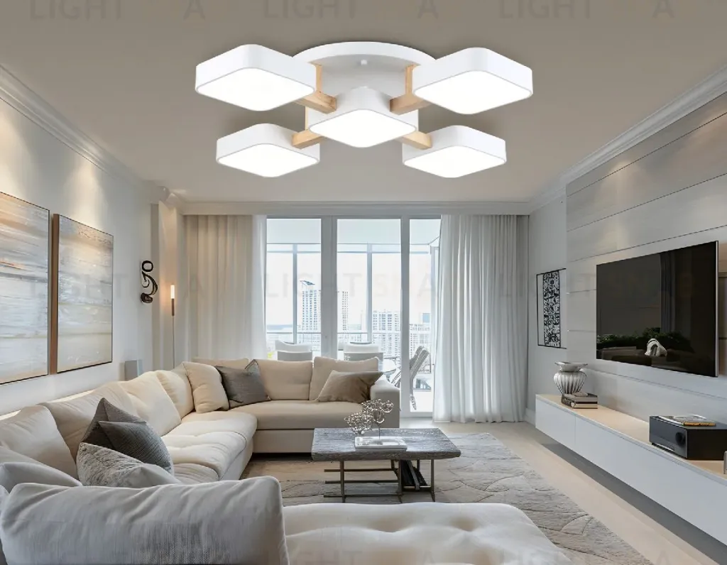 Потолочная люстра Ambrella Light Linetech Comfort FL4881 FL4881