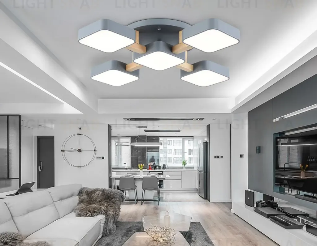 Потолочная люстра Ambrella Light Linetech Comfort FL4882 FL4882