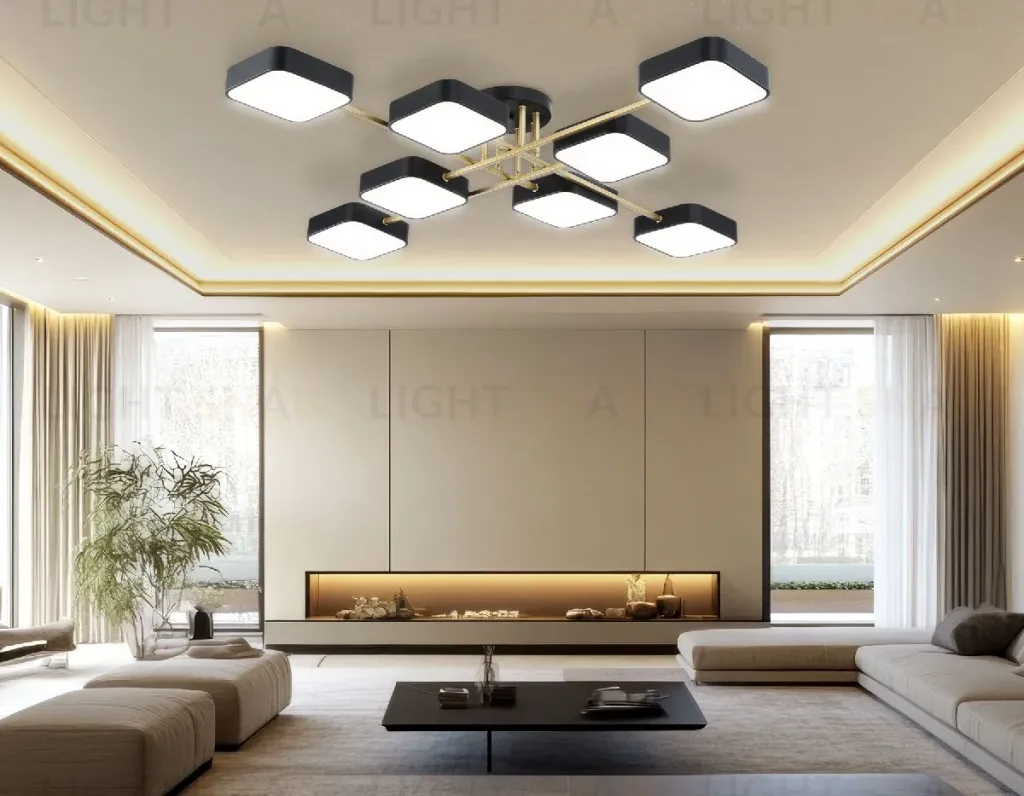 Потолочная люстра Ambrella Light Linetech Comfort FL516348 FL516348