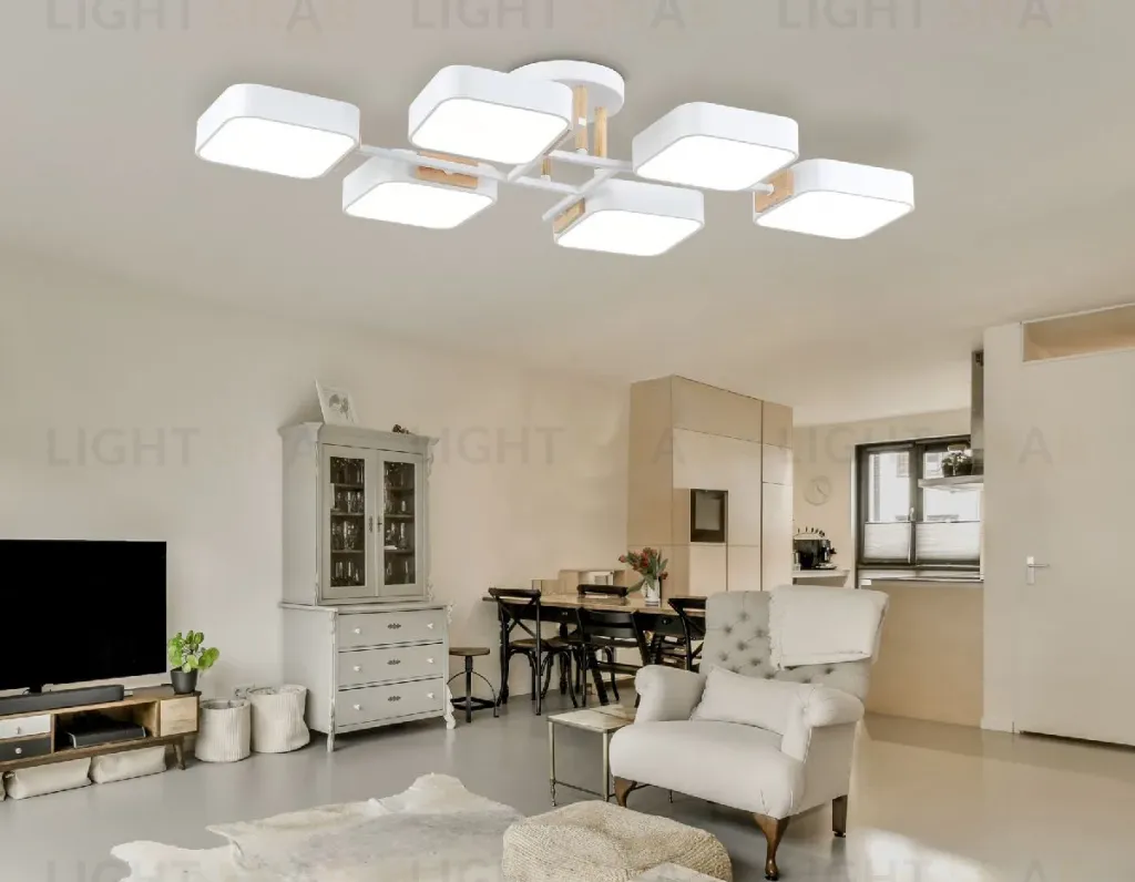 Потолочная люстра Ambrella Light Linetech Comfort FL4886 FL4886