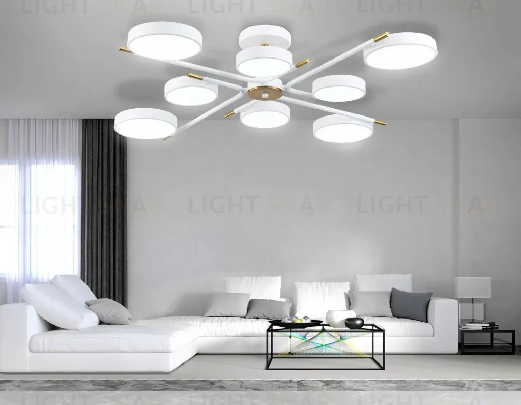 Люстра на штанге Ambrella Light Linetech Comfort FL516338 FL516338
