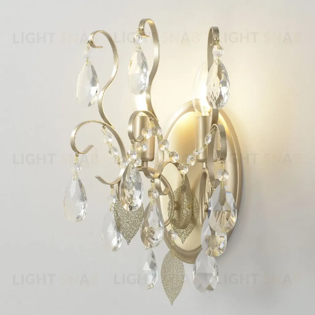 Бра Crystal Lux ESMIRALDA AP2 GOLD ESMIRALDA AP2 GOLD