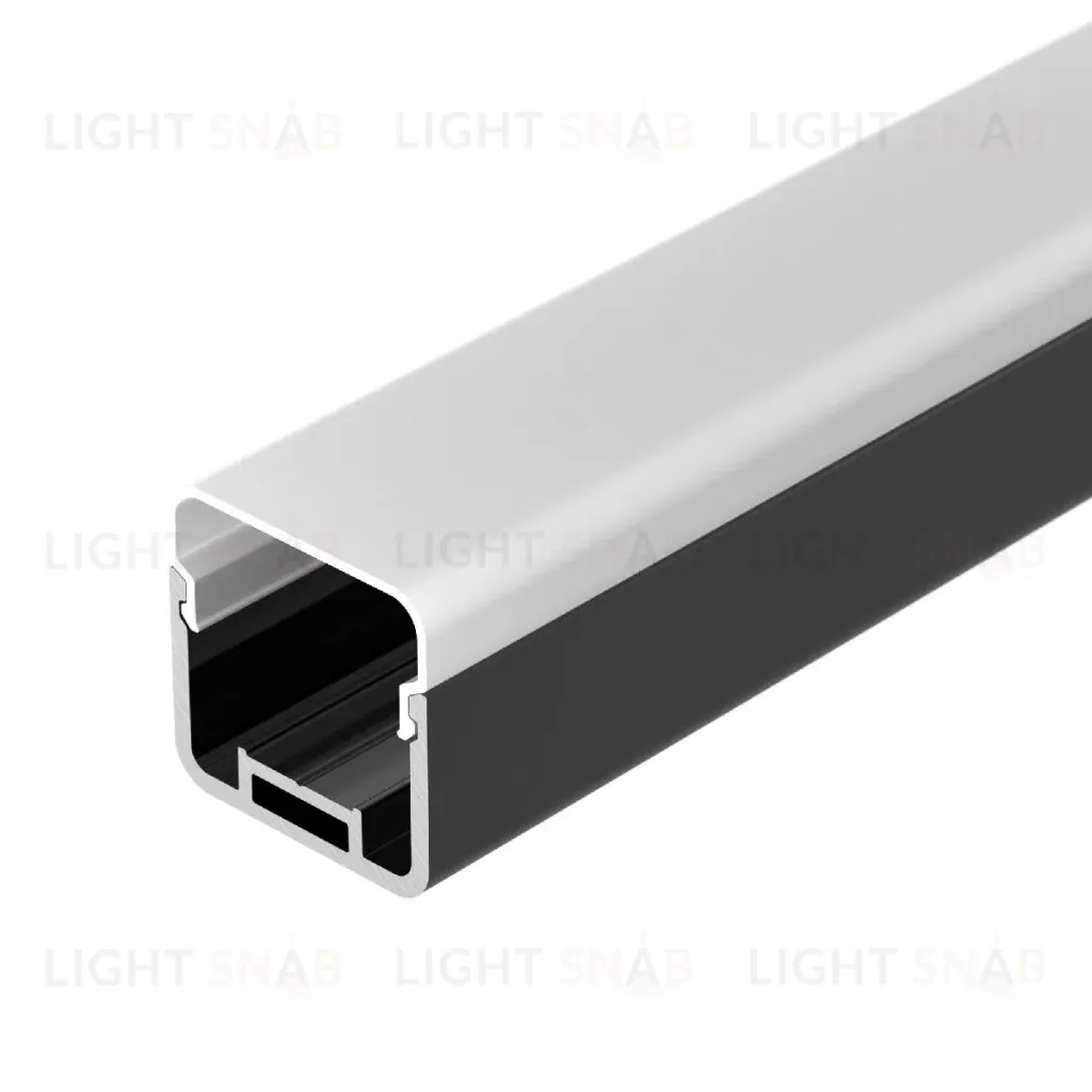 Профиль с экраном Arlight LINE-D-3030-2000 SQUARE BLACK+OPAL 055073 055073