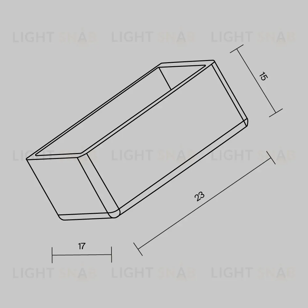 Заглушки для токоведущего светильника Maytoni Elasity IP O-TR001-SEC O-TR001-SEC