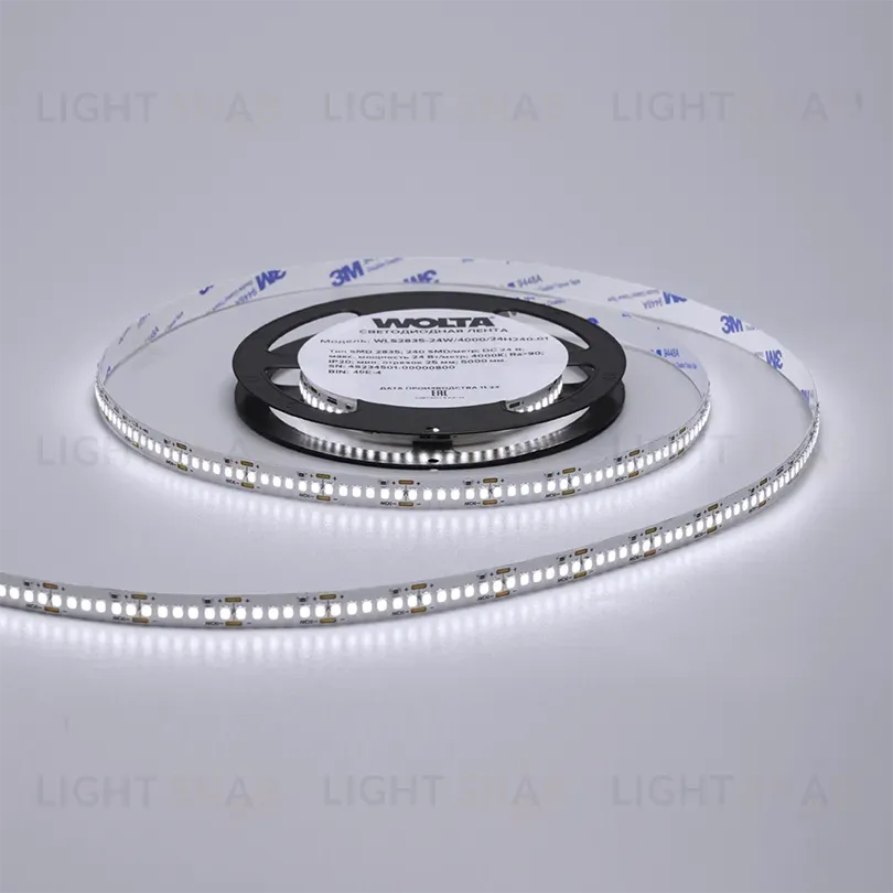 Светодиодная лента Wolta WLS2835-24W/6500/24H240-01 WLS2835-24W/6500/24H240-01