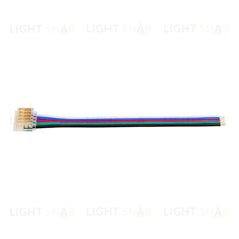 Коннектор (3шт.) Wolta WLS-5PIN-RGBW-12MM-1 WLS-5PIN-RGBW-12MM-1