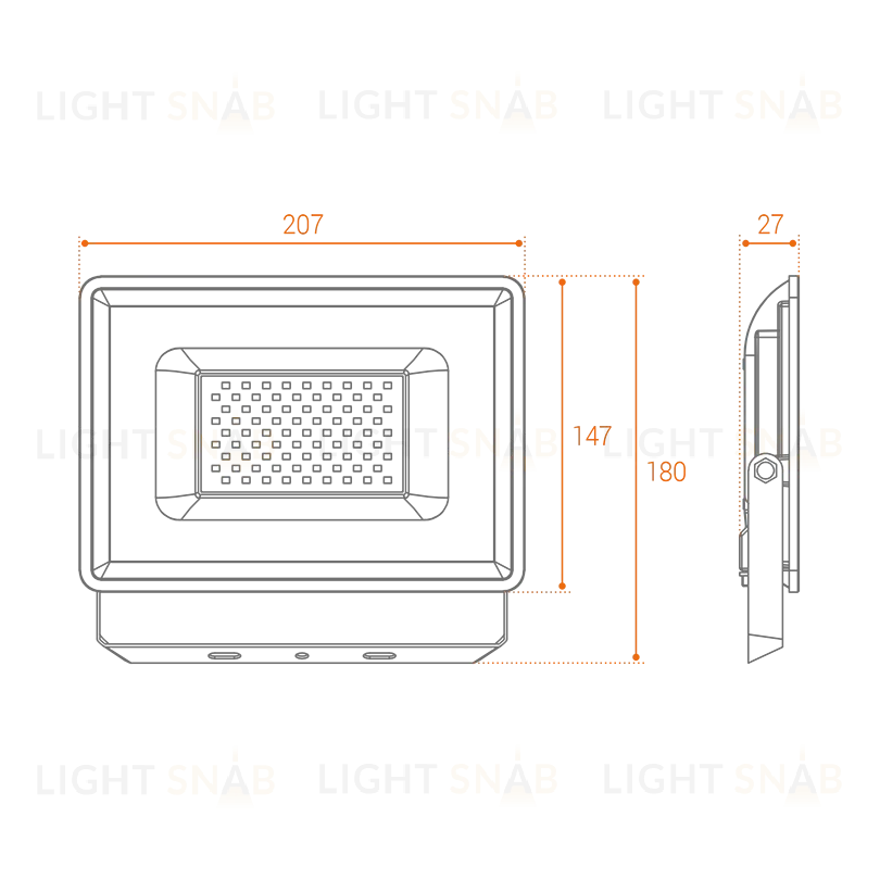 Прожектор Wolta WFL-70W/06 WFL-70W/06