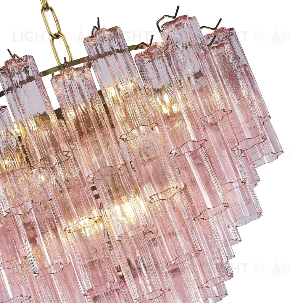 Подвесная люстра Delight Collection OWD2093-D75 gold/pink OWD2093-D75 gold/pink