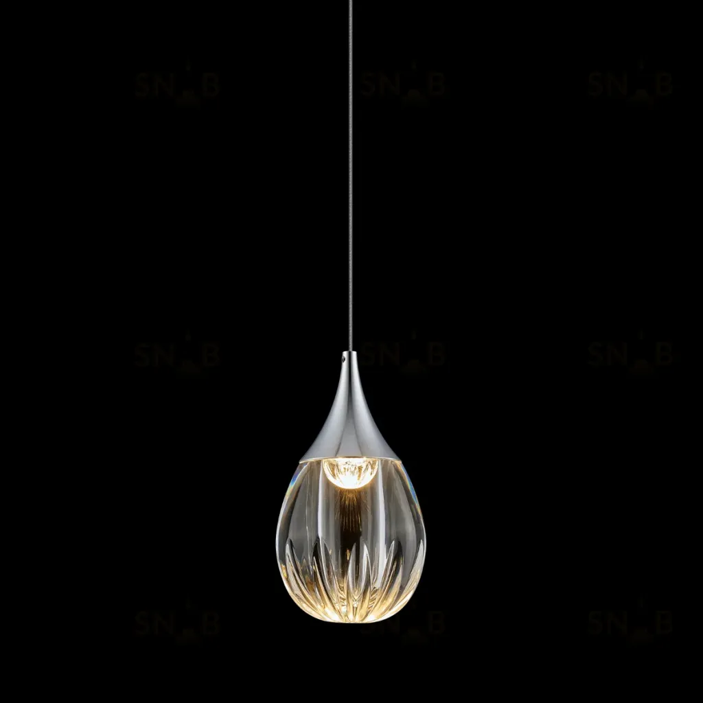 Подвесной светильник Delight Collection Stilla MD24001004-1A chrome/clear MD24001004-1A chrome/clear