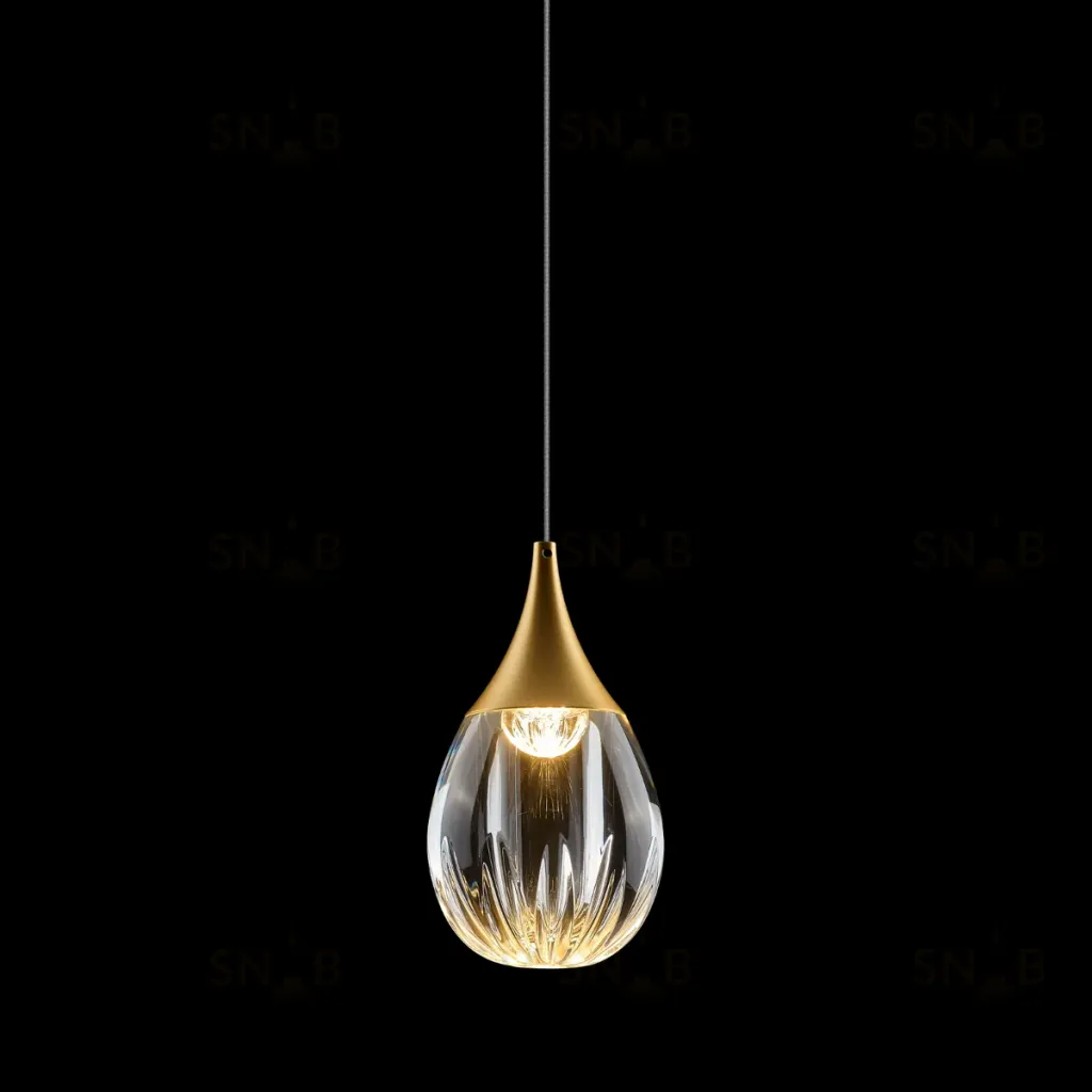 Подвесной светильник Delight Collection Stilla MD24001004-1A gold/clear MD24001004-1A gold/clear